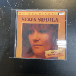 Seija Simola - 20 suosikkia CD (VG/VG) -iskelmä-